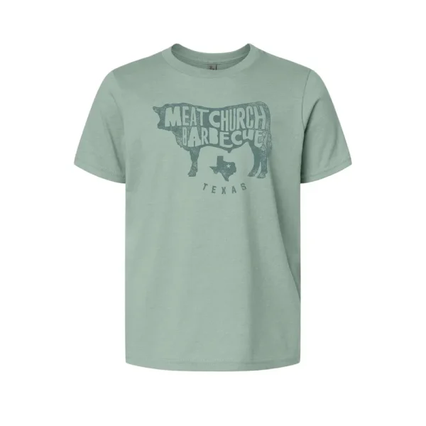 Youth Seafoam Bull T-Shirt
